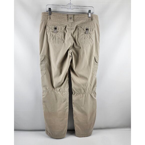 KUHL Pants Womens 14 Reg Beige Splash Roll Up Cargo Pants (36x31) 6065 - Picture 9 of 12